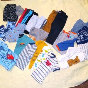 18-24mos baby boy clothes bundle. Variety 21 pcs and brands.